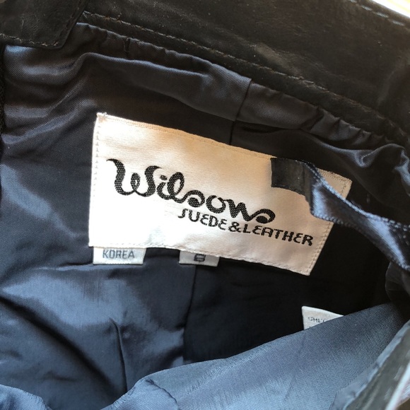 Vintage Wilson Leather Mini Skirt - Picture 2 of 6